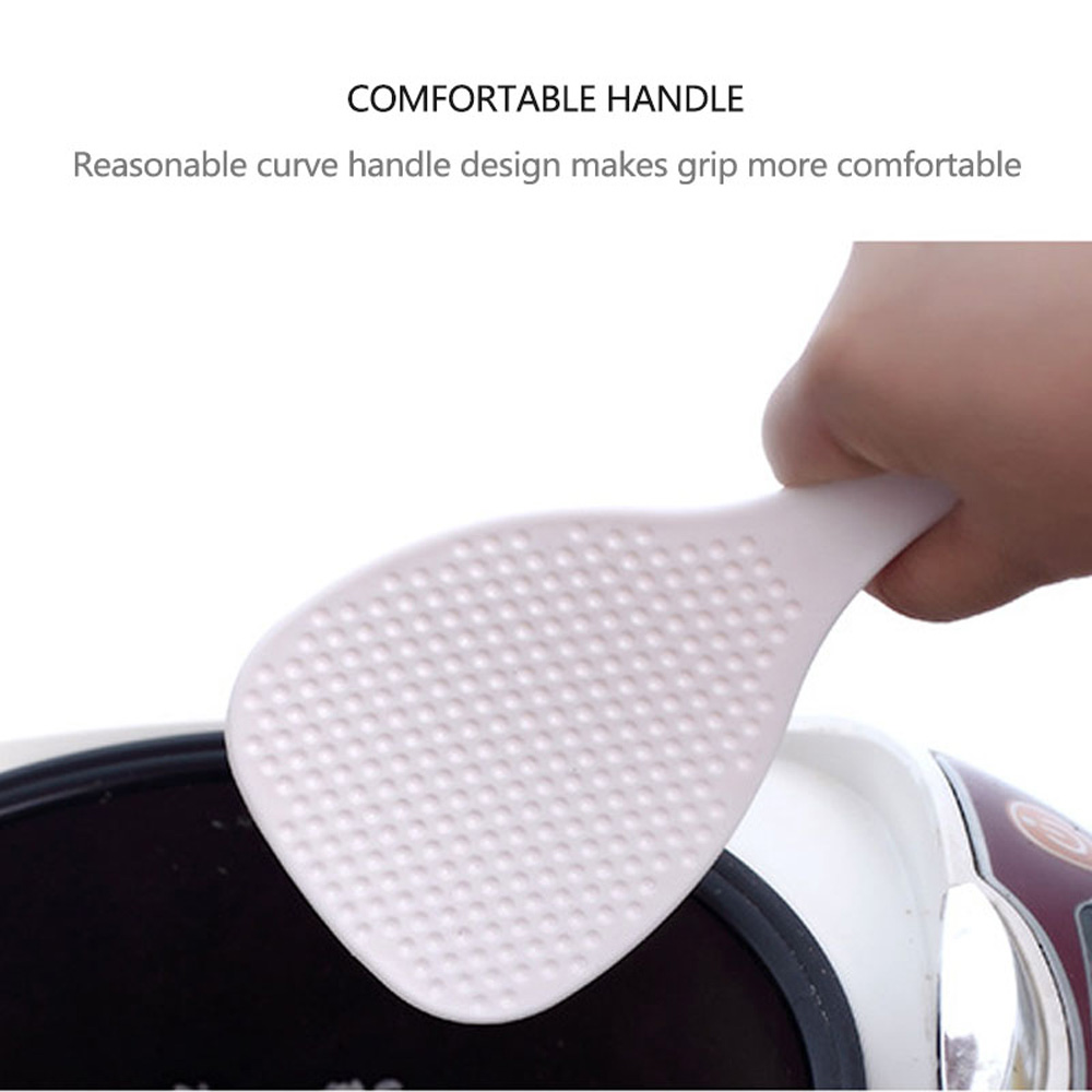MXGOODS Plastic Rice Paddle Non-Stick Cooking tools Rice Spoon ...