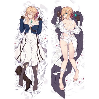 [พร้อมส่ง] ปลอกหมอน ผ้ากํามะหยี่ ลายอนิเมะมังงะ Violet Evergarden Dakimakura ขนาด 50 X 150 ซม. สําหรับตกแต่งร่างกาย