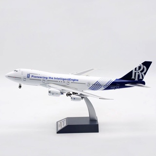 Inflight โมเดลเครื่องบินอัลลอย 1:200 Rolls Royce B747-200 n787rr