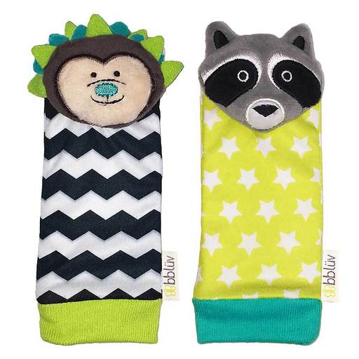 BBLUV - Düo Foot Finders (Hedgehog & Raccoon) B0141