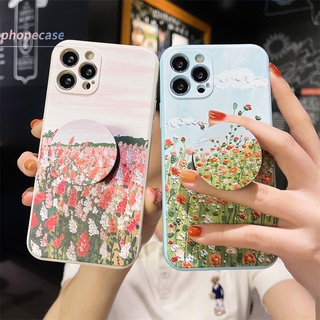 เคส Compatible For IPhone 11 PRO MAX 6 7 6S 8 Plus 12 mini 12 pro max X XR Se 2020 6SPlus 7Plus 6Plus 8Plus XS max With holder Casing Camera Lens Protection Case