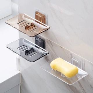 [โปรโมชั่น]  ชั้นวางสบู่ แบบติดผนัง มีรูระบายน้ำ สำหรับการใช…