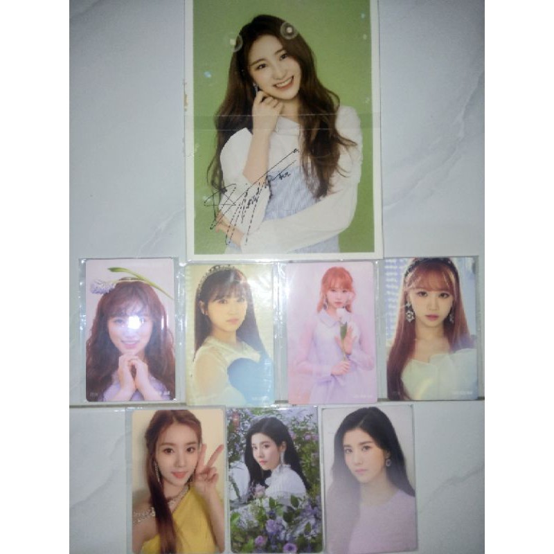 IZ*ONE Photocard Chaeyeon Nako Chawon Eunbi