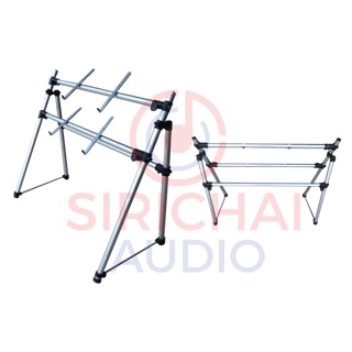 KEYBOARD STAND ขาตั้งคีบอร์ด (แบบ 2 ชั้น) MS MUSIC