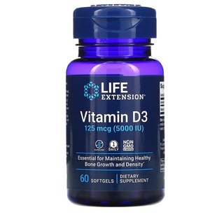 Life Extension, Vitamin D3 5,000 IU 7,000 IU