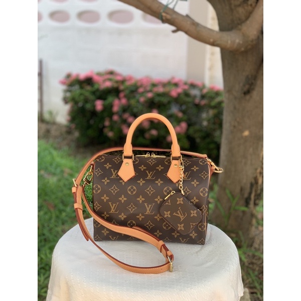 LV Speedy 25 Cm พร้อมพวงกุญแจLV Diy