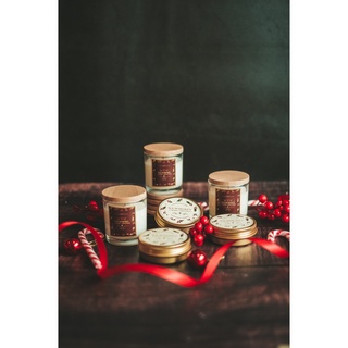 90g WE WHISKEY CHRISTMAS THEME เทียนหอม LAMURR official Scented Candle