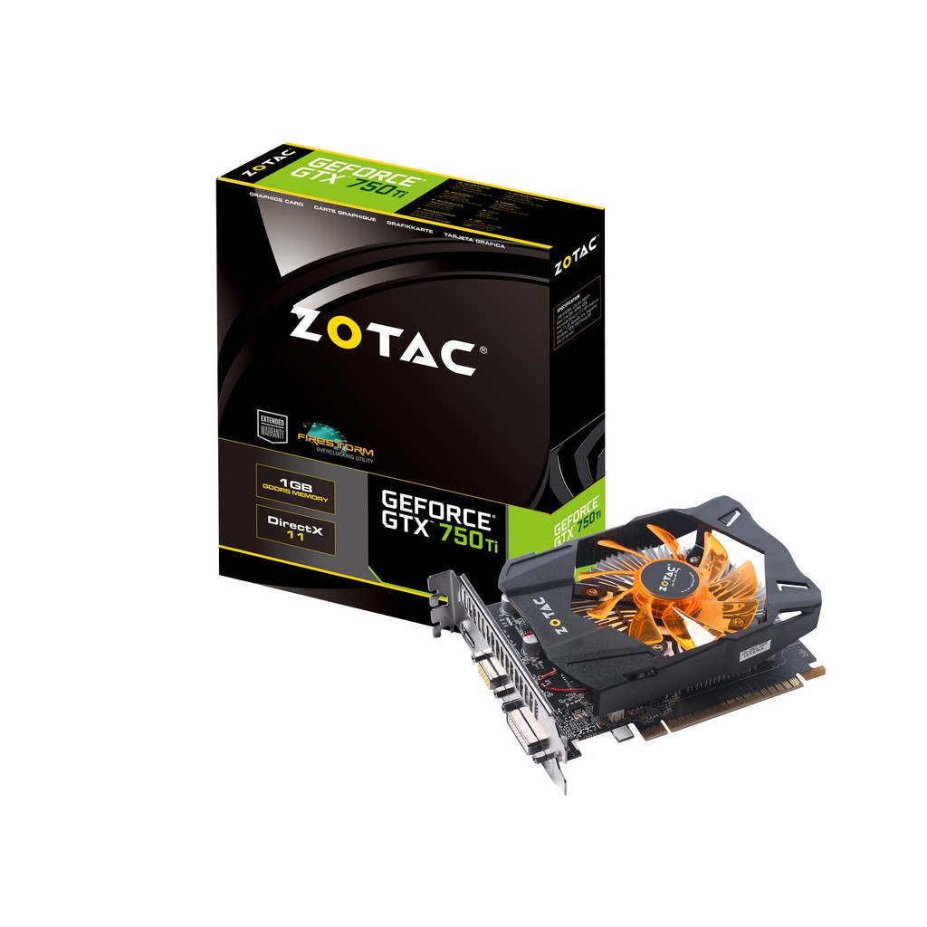 การ์ดจอ Zotac GTX 750 ti 2 GB DDR 5