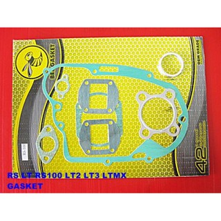 YAMAHA RS LT RS100 LT2 LT3 LTMX ENGINE GASKET COMPLETE SET // ปะเก็นเครื่อง ชุดใหญ่ สินค้าคุณภาพดี