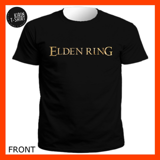 T-shirt  เสื้อยืด ผ้าฝ้าย 100% พิมพ์ลายวงแหวน Dtf Elden 30s สีดํา สําหรับผู้ชาย ผู้หญิง เด็กผู้ชาย เด็กผู้หญิงS-5XL