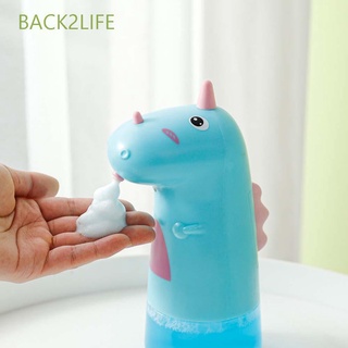 Back2Life เครื่องจ่ายสบู่อินฟราเรดเครื่องจ่ายสบู่อัจฉริยะหลากสี 250 มล. สําหรับห้องน้ําเด็ก