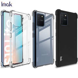 IMAK Soft Cases Samsung Galaxy S10 Lite / A91 / M80S กันกระแทกถุงลมนิรภัยปกหลัง + ของขวัญฟิล์ม TPU