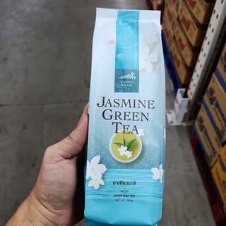 ฉุยฟง ชาเขียว ผสมดอกมะลิ ตรา choui fong jasmine greentea ขนาด 100กรัม