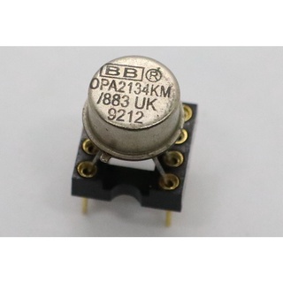 Dual OP-AMP ออปแอมป์ OPA2134KM/883 ตัวถังเหล็ก ผลิตที่ U.S.A. ของแท้ พร้อมส่ง