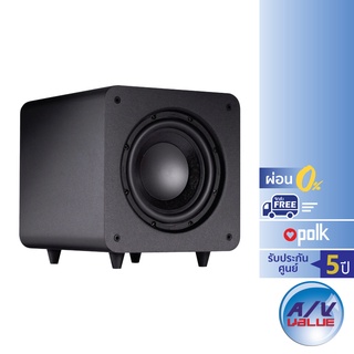 Polk Audio PSW111 - 8-Inch 300 Watt Compact Powered Subwoofer ** ผ่อน 0% **