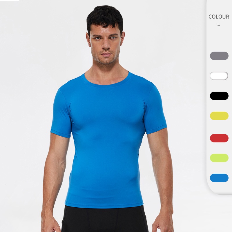 Queshark เสื้อกล้าม รัดรูป แห้งเร็ว สําหรับผู้ชาย ใส่ออกกําลังกาย เพาะกาย เล่นกีฬา ยิม ฟิตเนส วิ่ง AA026
