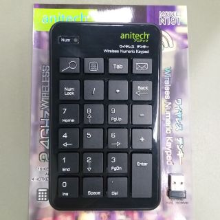 Anitech N181 Wirelees Numeric Keypad