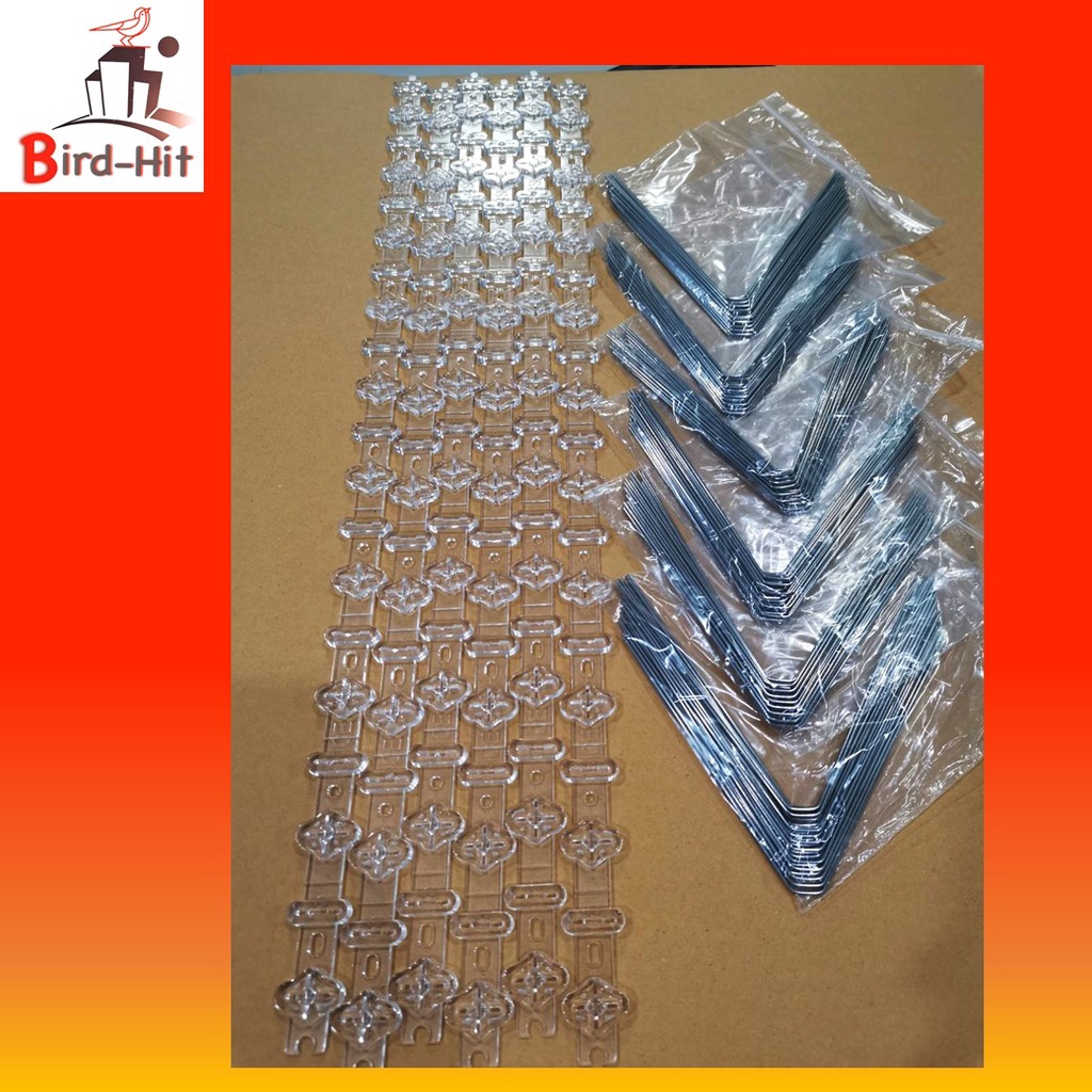 หนามกันนก​ ไล่นก​ หนามฐานโ​พลี​คาร์บอเนต​ รุ่นพิเศษ​ หนาม​ 60​ กิ่งต่อเส้น​ จำนวน​ 40 เส้น - รูปที่ 2