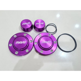 ฝาครอบดุมล้อแม็กสีม่วง ใส่รถดีแม็คและรถเชฟแม็ก6รูขอบ18ใส่ได้…