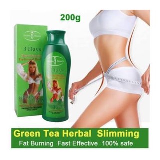 ครีมนวดสลายไขมันชาเขียว Aichun Beauty 3days Show Slimming Traditional Herbal