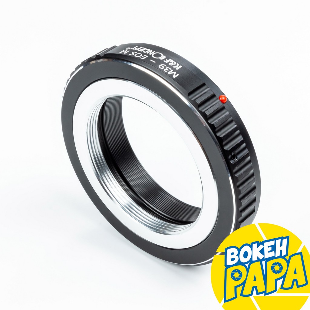 K&F Concept M39-EOS M Lens mount adapter Leica Mount M39 / LTM / L39 For Canon เมาท์แปลง อแดปเตอร์ (