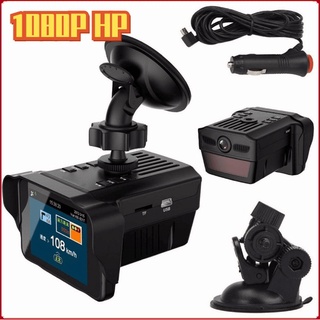 Car Camera กล้องติดรถยนต์  กล้องติดรถ เครื่องแจ้งเตือนกล้องตรวจจับความเร็ว และ กล้องติดรถ รุ่น  2 in 1 // 1080P HD