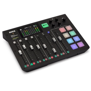 RodeCaster Pro Podcast Production Studio อุปกรณ์สำหรับทำ Podcast รองรับไมค์4ตัว แถมหูฟังมอนิเตอร์ samson SR850 ประกัน1ปี