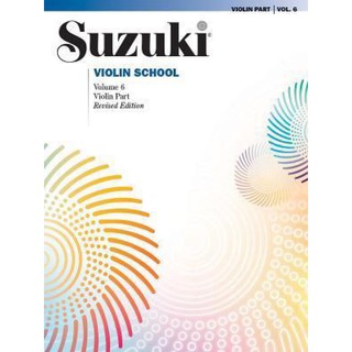 หนังสือไวโอลิน Suzuki Violin Vol.6