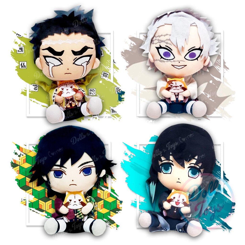 ตุ๊กตา ดาบพิฆาตอสูร Kimetsu no Yaiba x Rascal - Collaboration 25cm. ของแท้จากญี่ปุ่น