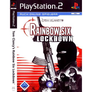 แผ่นเกมส์ Rainbow Six Lockdown PS2 Playstation 2 คุณภาพสูง ราคาถูก