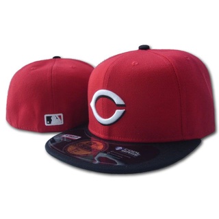 Cincinnati Reds MLB 59FTI 59FY NTOY CER หมวกสนามกีฬาลําลอง สําหรับผู้ชาย และผู้หญิง mQaY