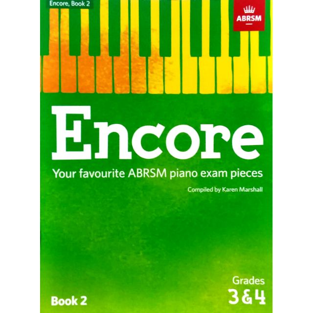 หนังสือ Encore 2 เปียโน ABRSM