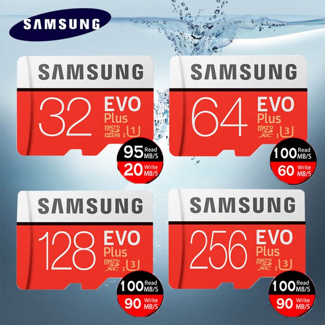 【New】Samsung Evo Plus Micro SD Memory Card 16GB 32GB 64GB