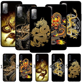 ใหม่ พร้อมส่ง เคสโทรศัพท์มือถือแบบนิ่ม ลายมังกรจีน XOR33 สําหรับ Samsung Galaxy A02s A03S A13 A33 A53 A73 Plus Lite