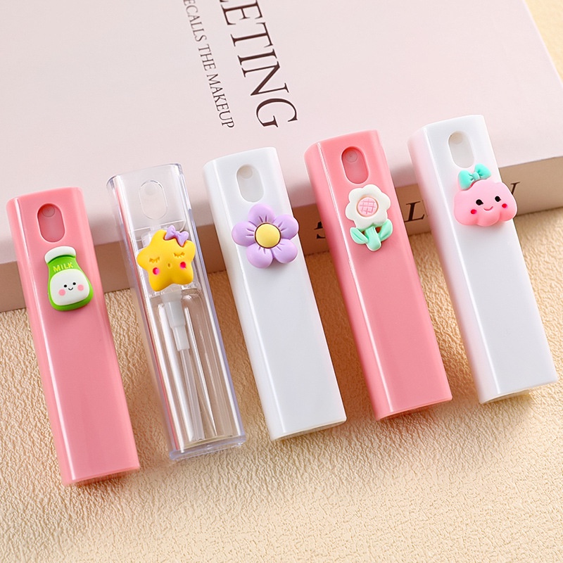 ขวดสเปรย์ฆ่าเชื้อ ขนาดเล็ก และน่ารัก ของใช้ในครัวเรือน สําหรับใส่เครื่องสําอาง