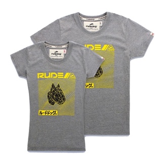 เสื้อยืด แบรนด์ Rudedog สีทอปดาย size:S