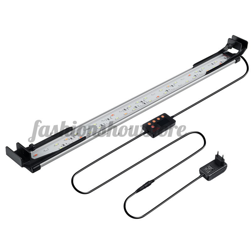 50CM 48LED Aquarium Fish Tank Light Digital Display Brightness ...