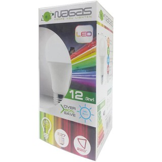 หลอดไฟ LED หลอด LED ECO Bulb 6500K 12W DL E27 NAGAS หลอดไฟ โคมไฟ หลอดไฟ LED LAMP ECO Bulb 6500K 12W DL E27 NAGAS