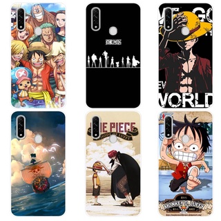 เคส ออปโป้ OPPO A31 2020 A1K Case การ์ตูน One Piece เคสซิลิโคน Soft TPU โทรศัพท์มือถือ Back เคส