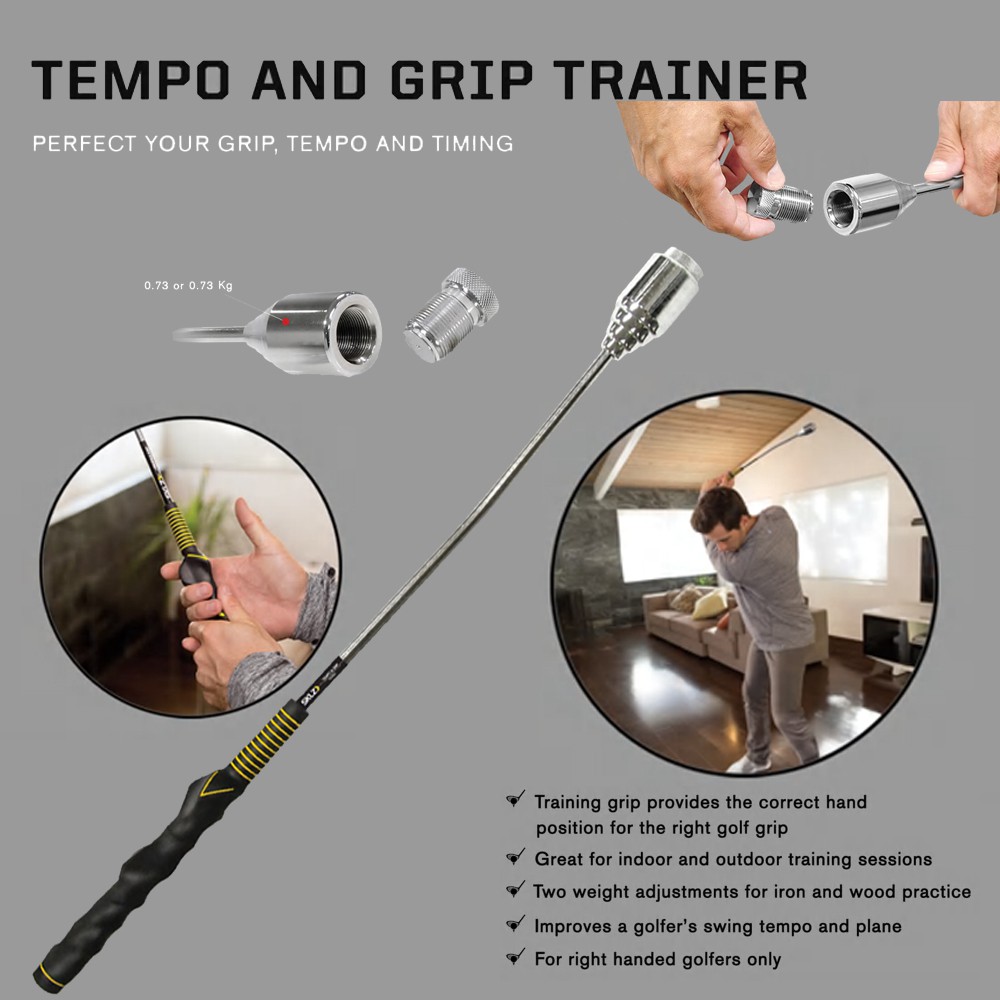 SKLZ Tempo And Grip Trainer ไม้ฝึกจังหวะและการจับไม้กอล์ฟ ฝึกวงสวิง