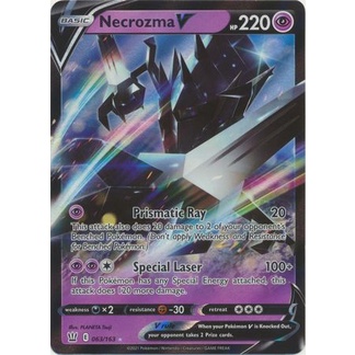 การ์ด Pokémon TCG Necrozma V SS Battle Styles 063/163 Ultra