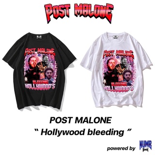 สินค้าพร้อมส่ง Numb.Clothing เสื้อยืด Oversize ลาย Post malone เนื้อผ้าเกรดพรีเมี่ยม มีแบบ Oversize