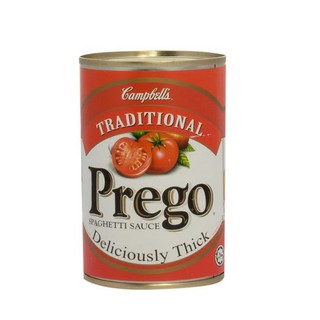 Prego Traditional Spaghetti Sauce 300g พรีโกซอสสปาเก็ตตี้สูตรดั้งเดิม 300 กรัม