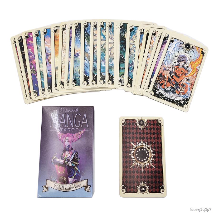 ดูดวง Magic Manga Tarot Deck Mysterious Fate Witch Divination Gameplay ...