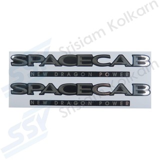 OEM สติกเกอร์แคป TFR01 รง. "SPACECAB"