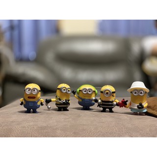 minion and the gang model มินเนี่ยนและผองเพื่อน โมเดลขยับได้ น่ารัก