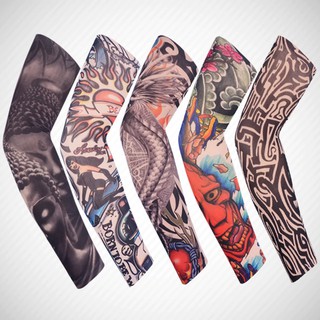 ปลอกแขน ปลอกแขนกันแดด ปลอกแขนลายสัก Tattoo sleeve จำนวน 1 คู่ หรือ 2 ชิ้น