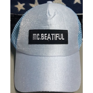 MC BEAUTIFUL หมวกแก็ป ปักโลโก้ MC BEAUTIFUL  หมวกแฟชั่นผู้ชายผู้หญิง