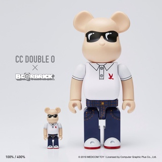 Bearbrick x CC Double O 100% + 400% BE@RBRICK Medicom