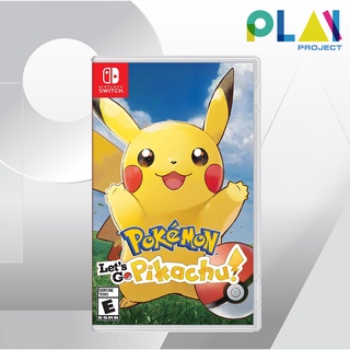 Nintendo Switch : Pokemon : Lets Go Pikachu [มือ1] [แผ่นเกมนินเทนโด้ switch]